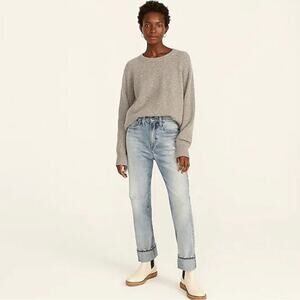 NWT J. Crew Point Sur Vista Straight Jeans in Pale Indigo Wash: Selvedge Edition